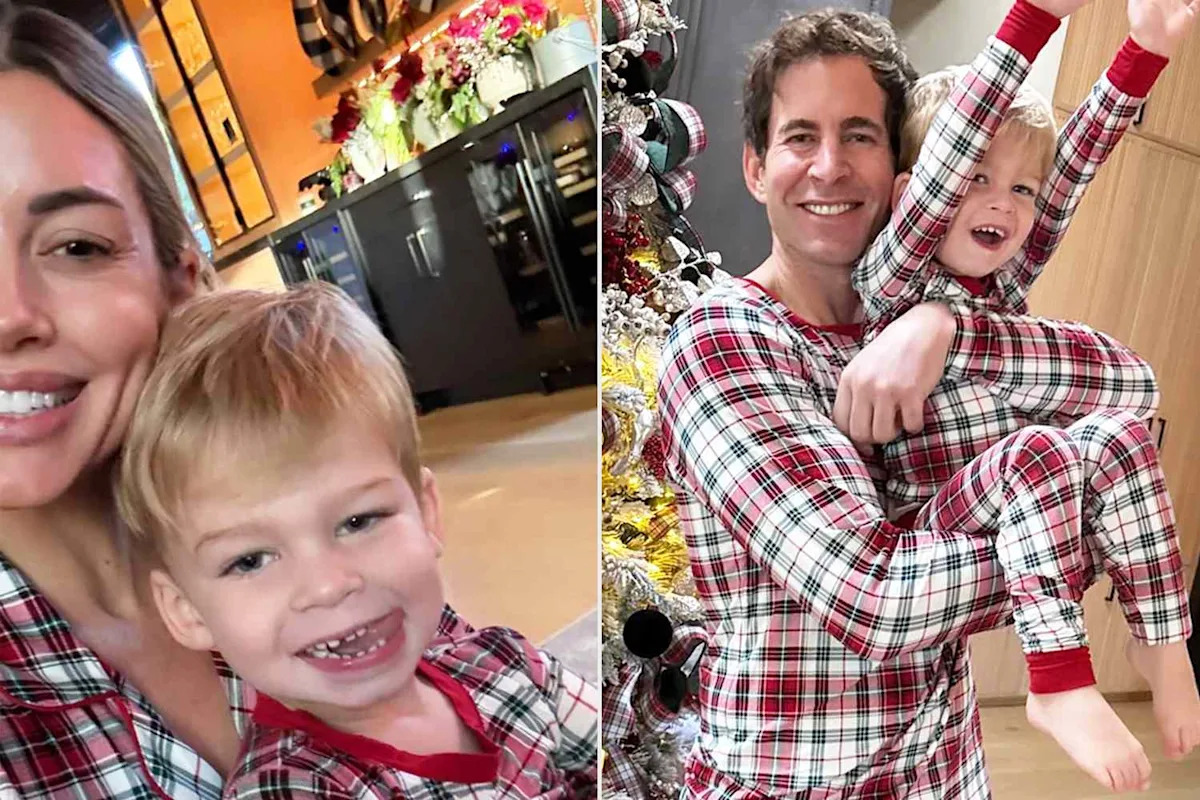 Tarek and Heather Rae El Moussa Share Festive Snaps from Their Christmas Celebration with Blended Family