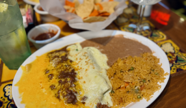 enchiladas at El Ranchito