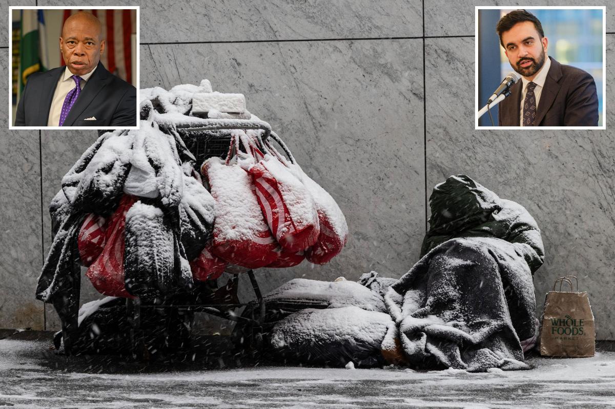 Adams tells Mamdani to keep homelessness "under control"