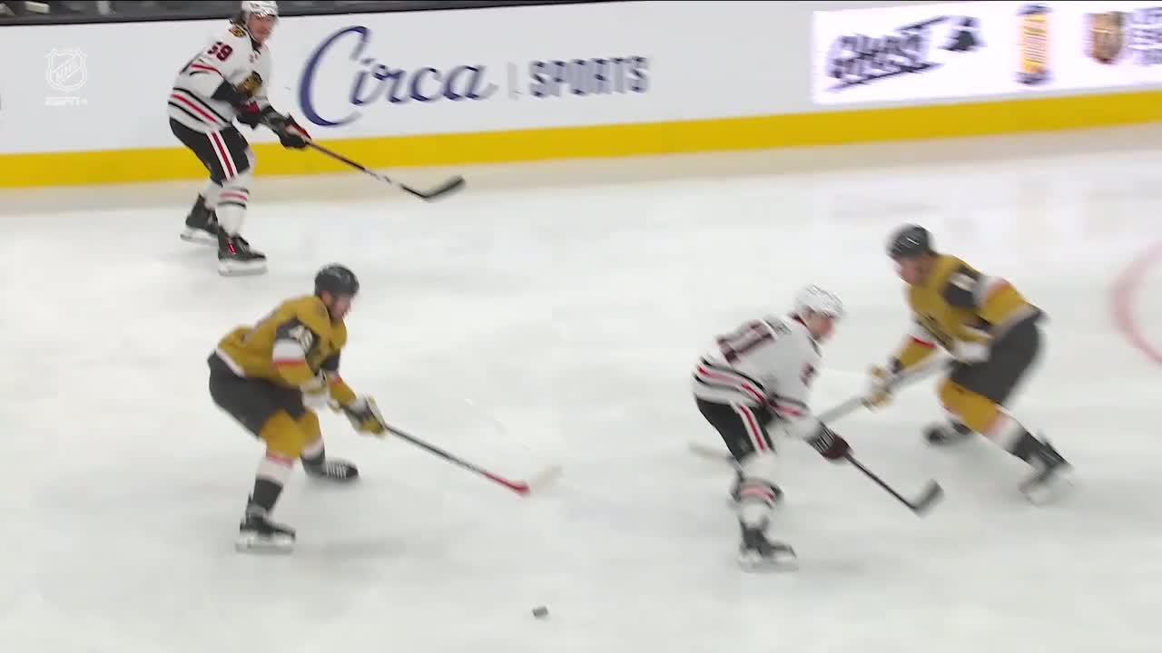 Moore Equalizes Early | Chicago Blackhawks