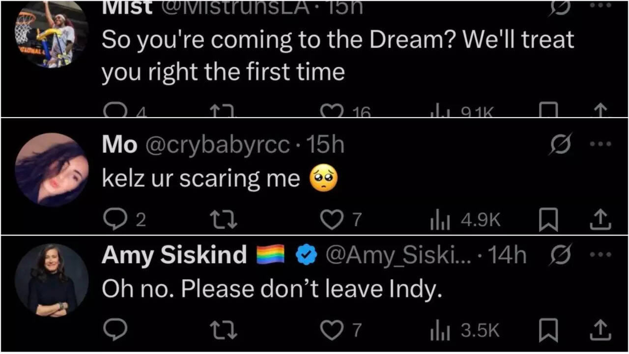 ​Fans reacted to Kelsey Mitchell’s cryptic tweet