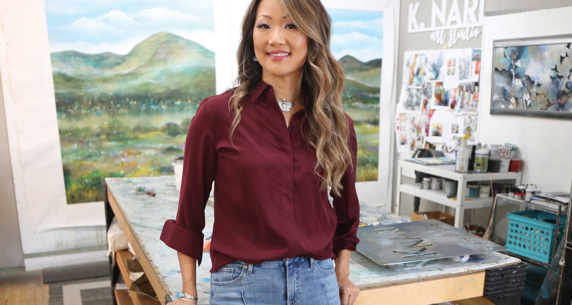 Studio Session with Artist K. Nari