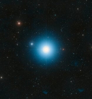 Dss Image Of Fomalhaut (ground Based Image)