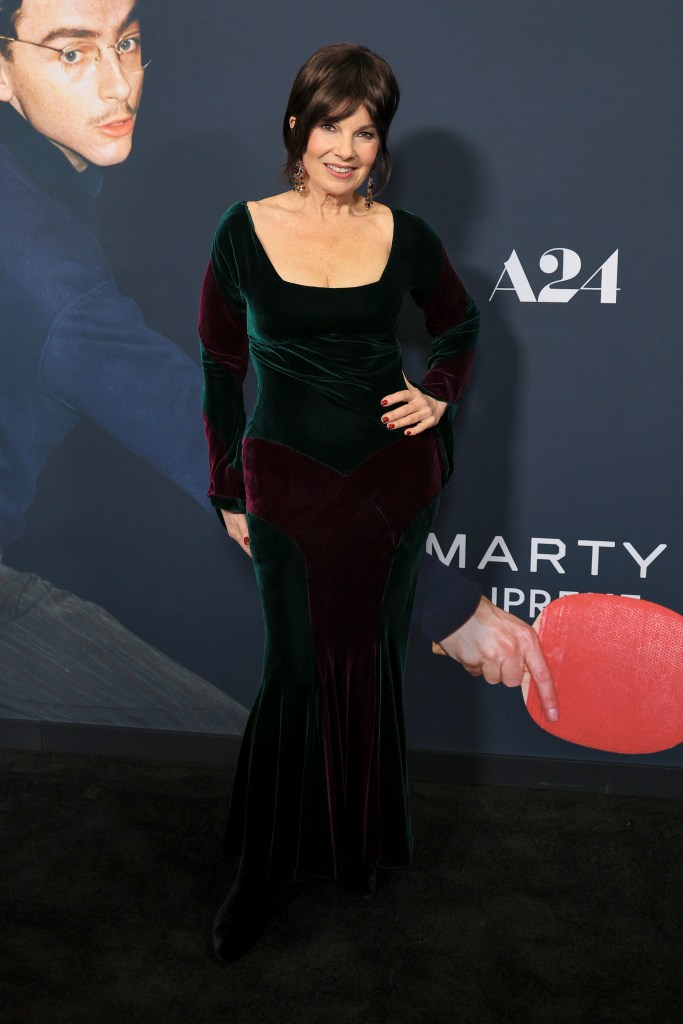 Fran Drescher attends A24's "Marty Supreme" New York Premiere