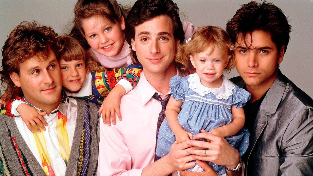 John Stamos and the cast of Full House in 1988