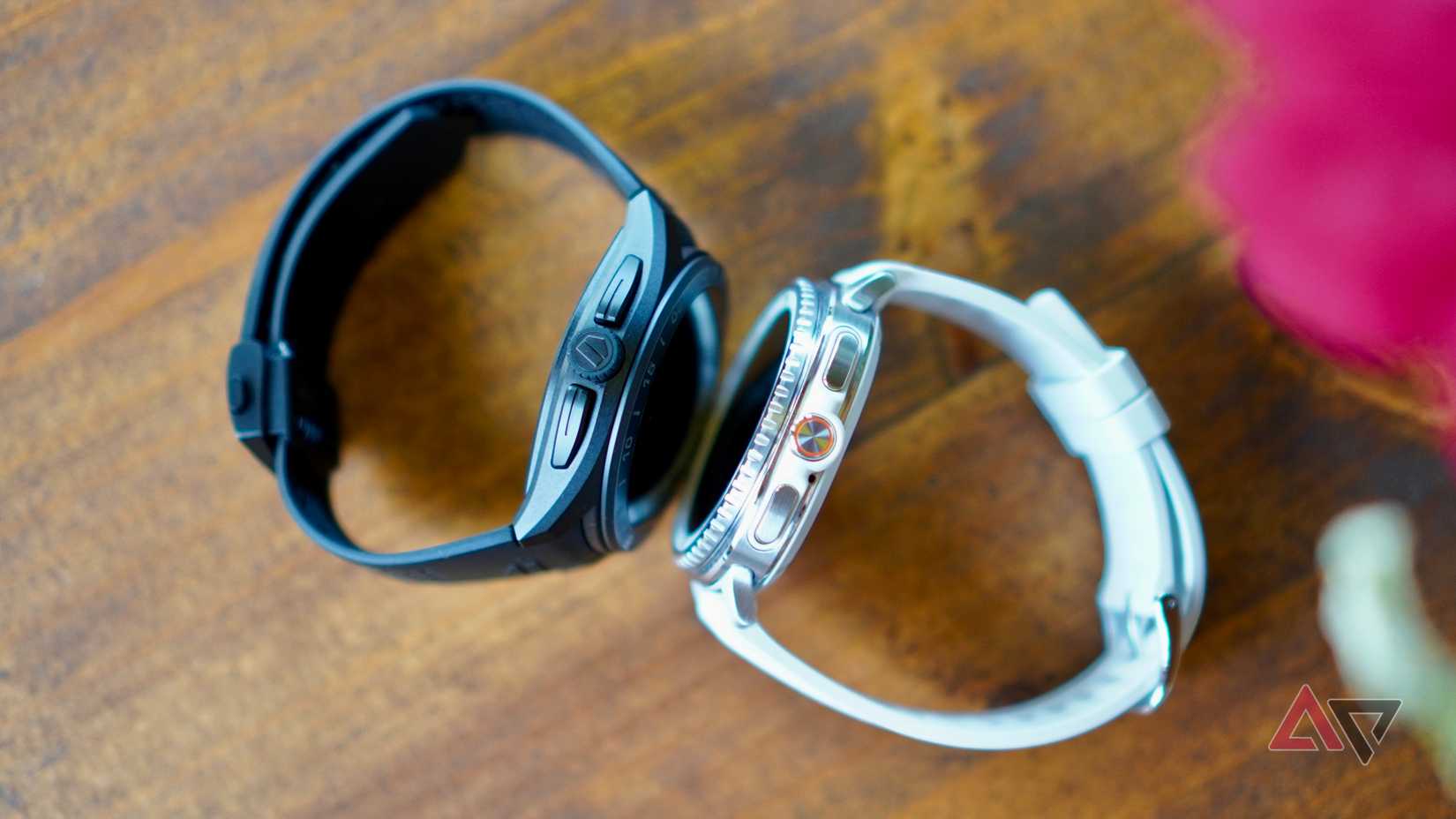 Samsung Galaxy Watch 8 Classic and Tag Heuer Connected Calibre E5's crowns