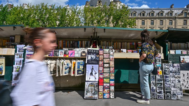 How a 475-year-old book market in the center of Paris is surviving in a digital world