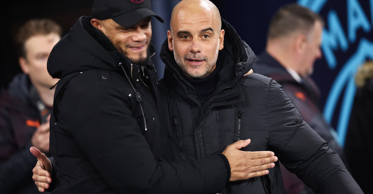 Keeping it Cool: Vincent Kompany responds to Pep Guardiola’s comments recommending he manage Manchester City