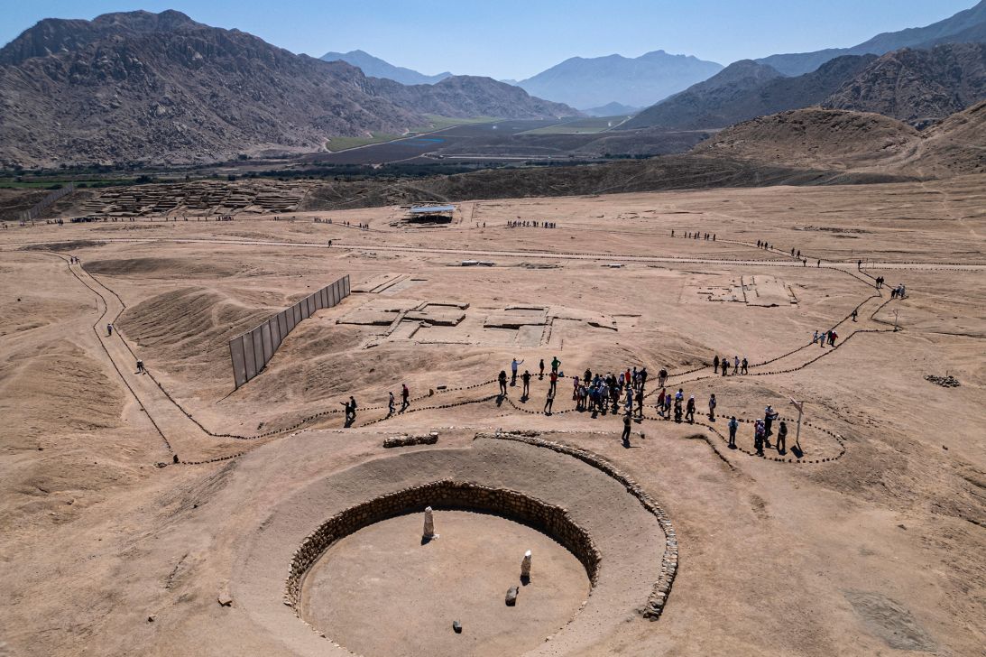 A 3,000-year-old citadel from the Caral civilization located at Peñico is one of the oldest in the world.