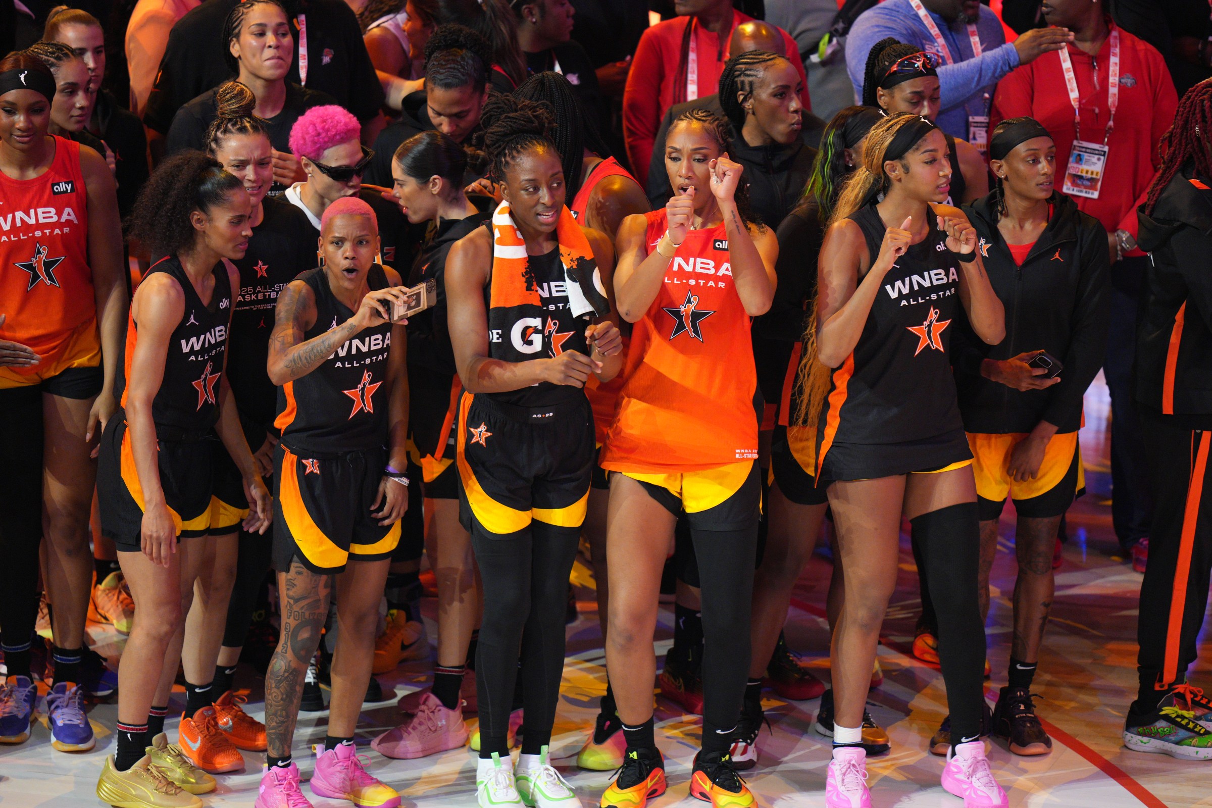 2025 WNBA All-Stars.