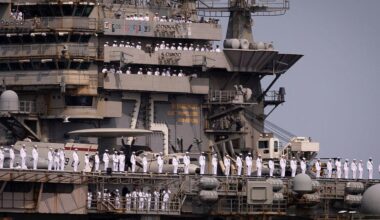Intense operations against Houthis played into Truman Strike Group accidents, Navy finds