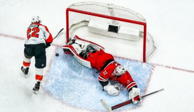 Philadelphia Flyers lose to Carolina Hurricanes in shootout again and drop third straight game