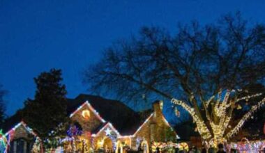 Best Fort Worth homes and streets for 2025 Christmas lights