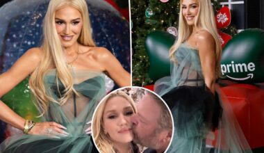 Gwen Stefani shuts down Blake Shelton split rumors during red carpet outing