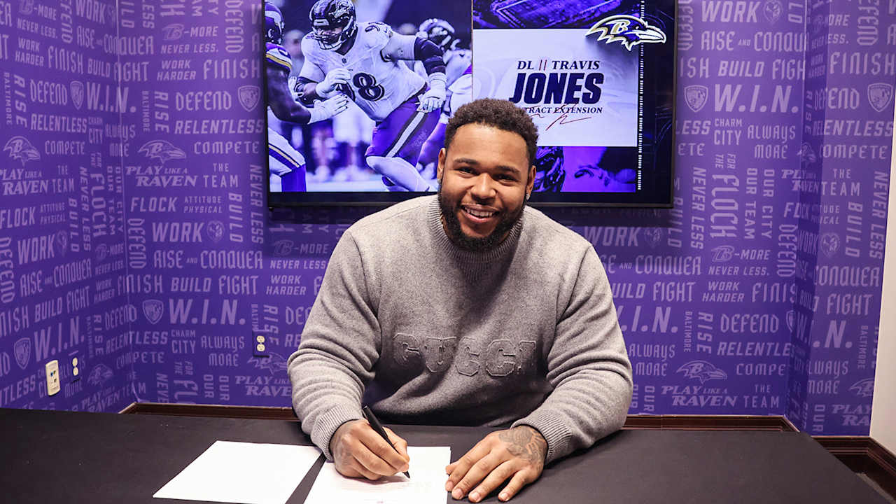 Ravens Reach Three-Year Contract Extension With Travis Jones