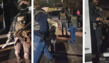 Heavily armed federal agents in combat gear descend upon Queens neighborhood in predawn raid that rattled residents