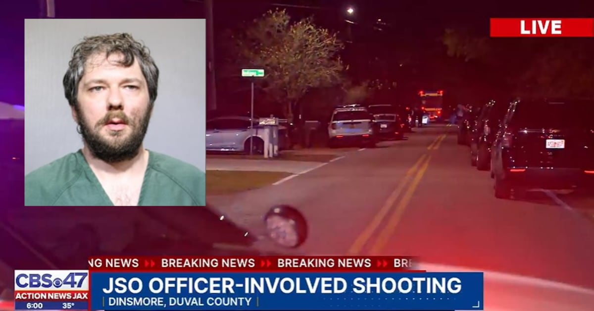 Man threatening mother, officers with knife shot by Jacksonville police during domestic call – Action News Jax