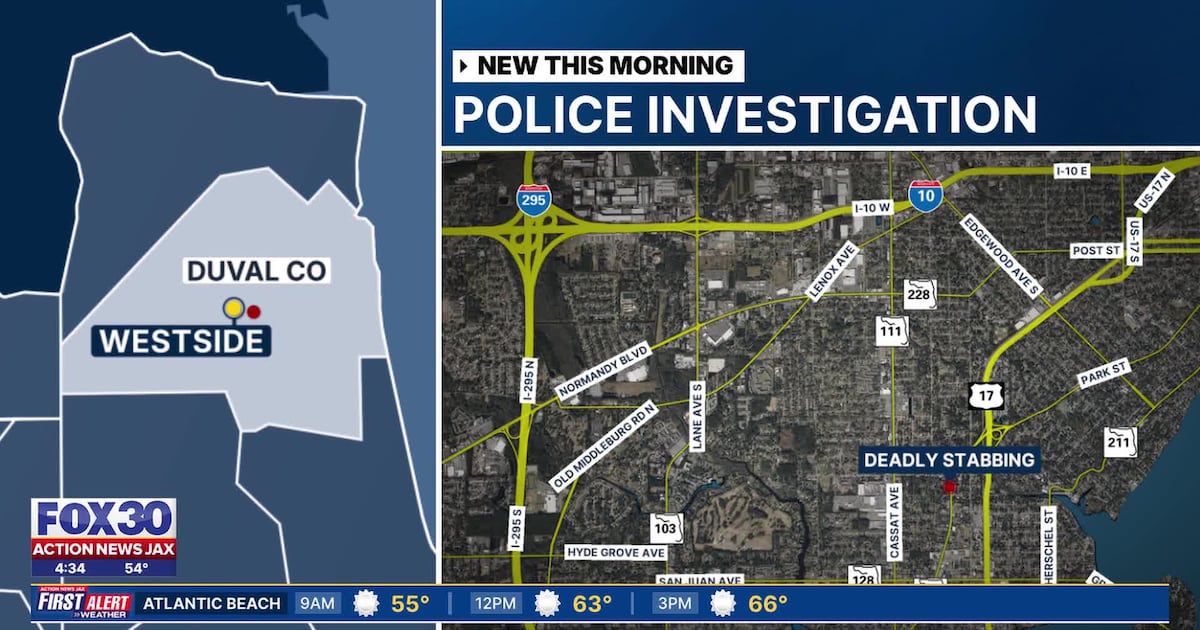 Man stabbed to death in Jacksonville’s Lakeshore neighborhood – Action News Jax