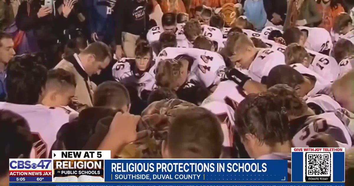 Florida lawmakers want to enshrine religious protections in schools – Action News Jax