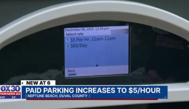 City leaders look to make changes to parking prices at the Beaches Town Center – Action News Jax