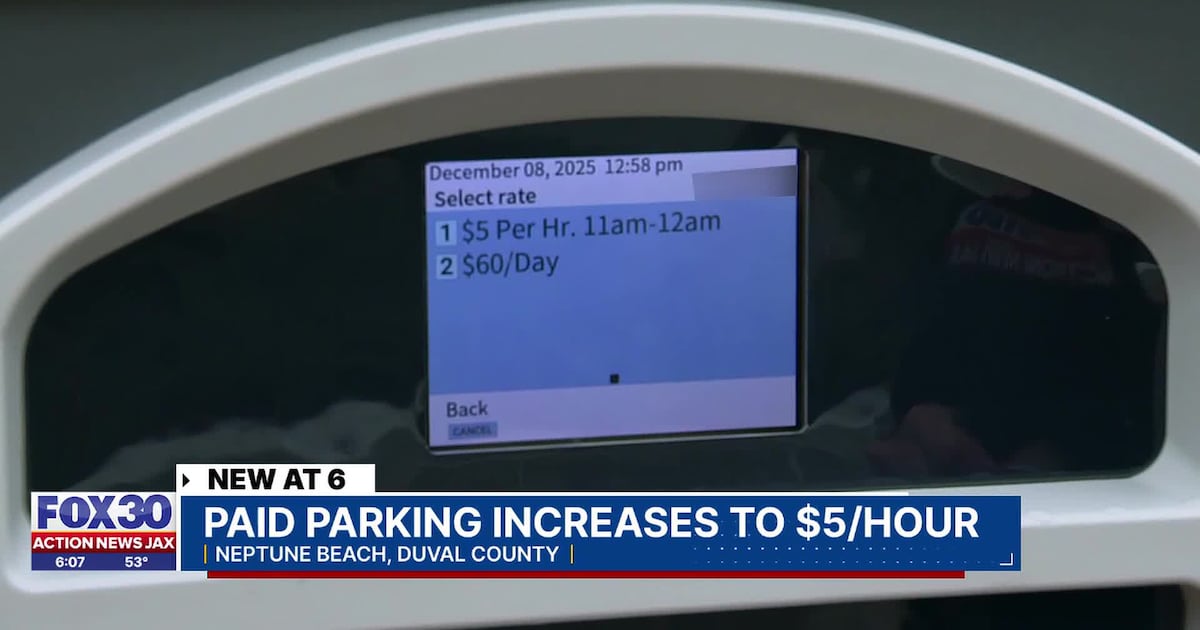 City leaders look to make changes to parking prices at the Beaches Town Center – Action News Jax