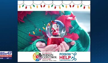 Florida Poison Control gives tips to look out for this holiday season, beverages and snacks at risk – Action News Jax