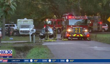 Four displaced, one hospitalized in residential fire in Jacksonville’s Englewood neighborhood – Action News Jax
