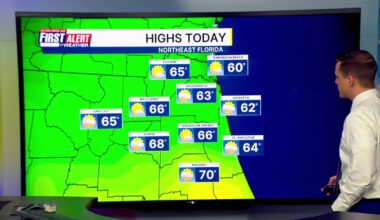 Chilly morning before a warming trend begins – Action News Jax