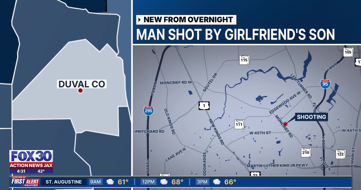 Son shot mother’s boyfriend two times in chest – Action News Jax