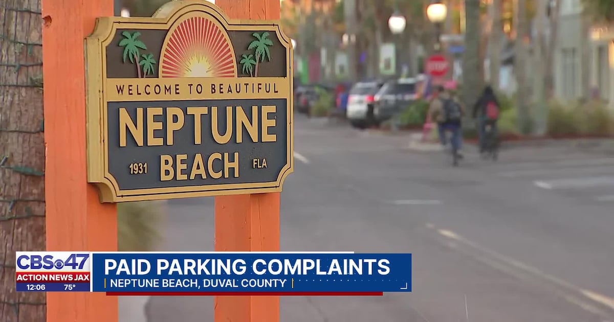 Business owners voice concerns over paid parking increases in Neptune Beach – Action News Jax