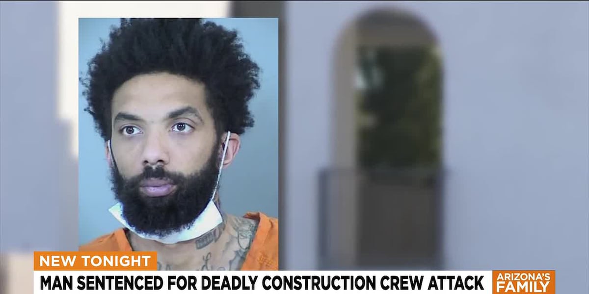 Phoenix Man gets 45 Years for deadly shooting on construction crew
