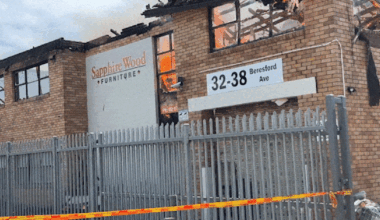 More than 60 firefighters work to extinguish factory fire in Sydney's west