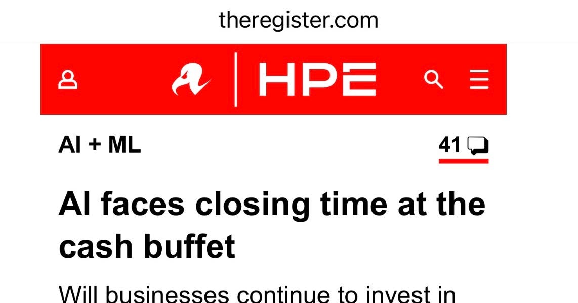 The AI bubble is all over now, baby blue