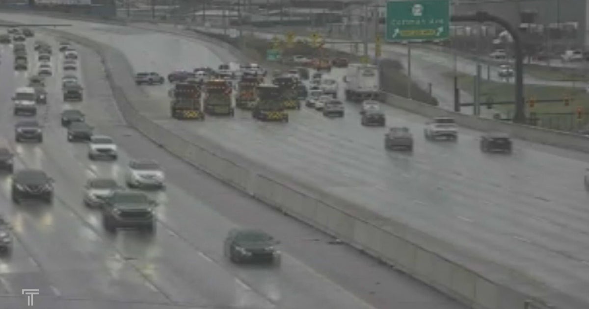 Traffic being diverted off I-95 at Cottman Avenue