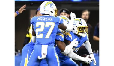 Chargers’ Justin Herbert, Cameron Dicker, Tony Jefferson work OT in victory – San Diego Union-Tribune