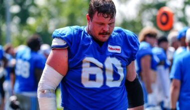 Lions, Steelers injury news: Graham Glasgow added to injury report