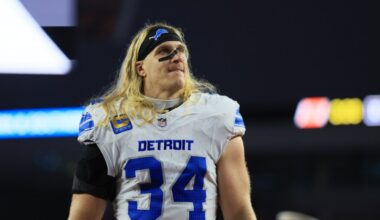 Lions, Rams injury news: Alex Anzalone returns, Kerby Joseph sits