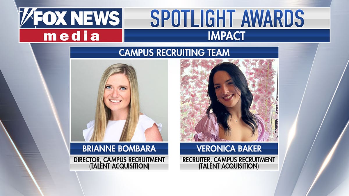 Director Brianne Bombara and recruiter Veronica Baker