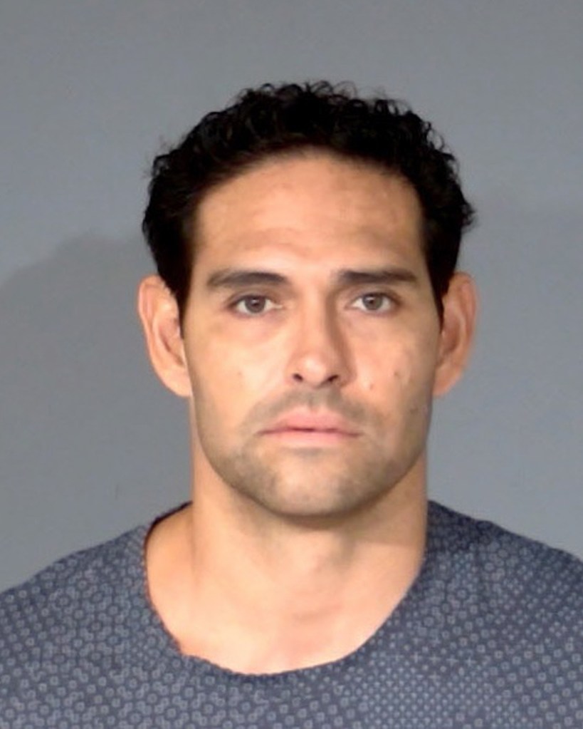 Mugshot of Mark Sanchez provided by the Indianapolis Metropolitan Police Department (IMPD).