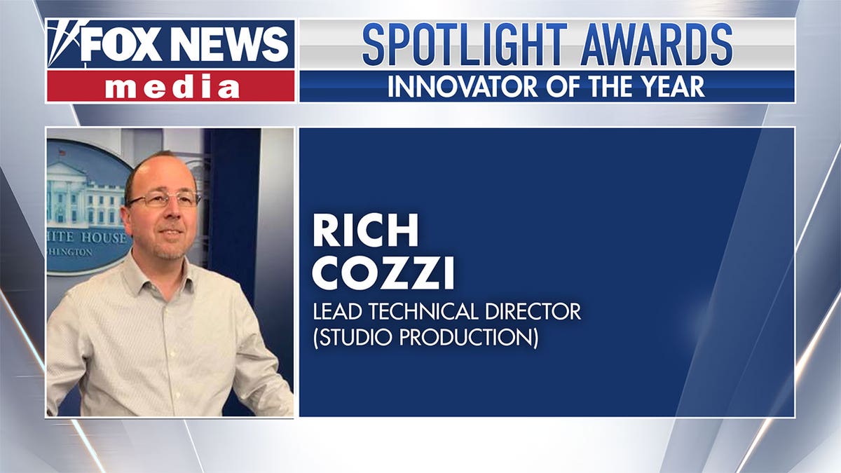 Lead technical director Rich Cozzi