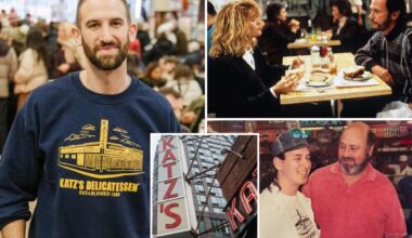 ‘Hard to smile' at Katz's Deli -- the NYC spot where Rob Reiner filmed his most famous scene