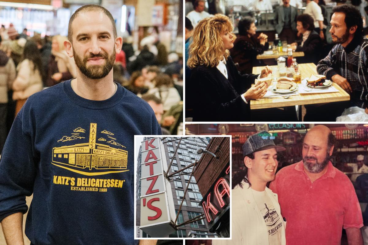 ‘Hard to smile' at Katz's Deli -- the NYC spot where Rob Reiner filmed his most famous scene