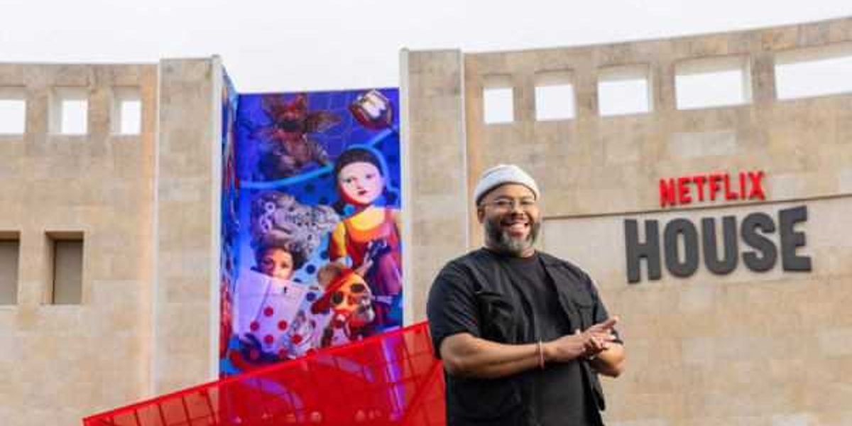 Netflix House Dallas commissions mural from acclaimed artist