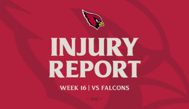 Injury Report: Week 16 vs Falcons
