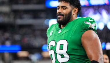 Jordan Mailata named Eagles' Walter Payton NFL Man of the Year Award nominee