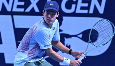 Juan Carlos Prado Angelo hit with Carlos Alcaraz and Jannik Sinner last year.