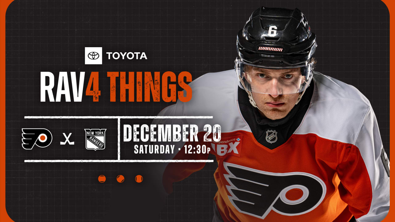 RAV4 Things: Flyers @ Rangers