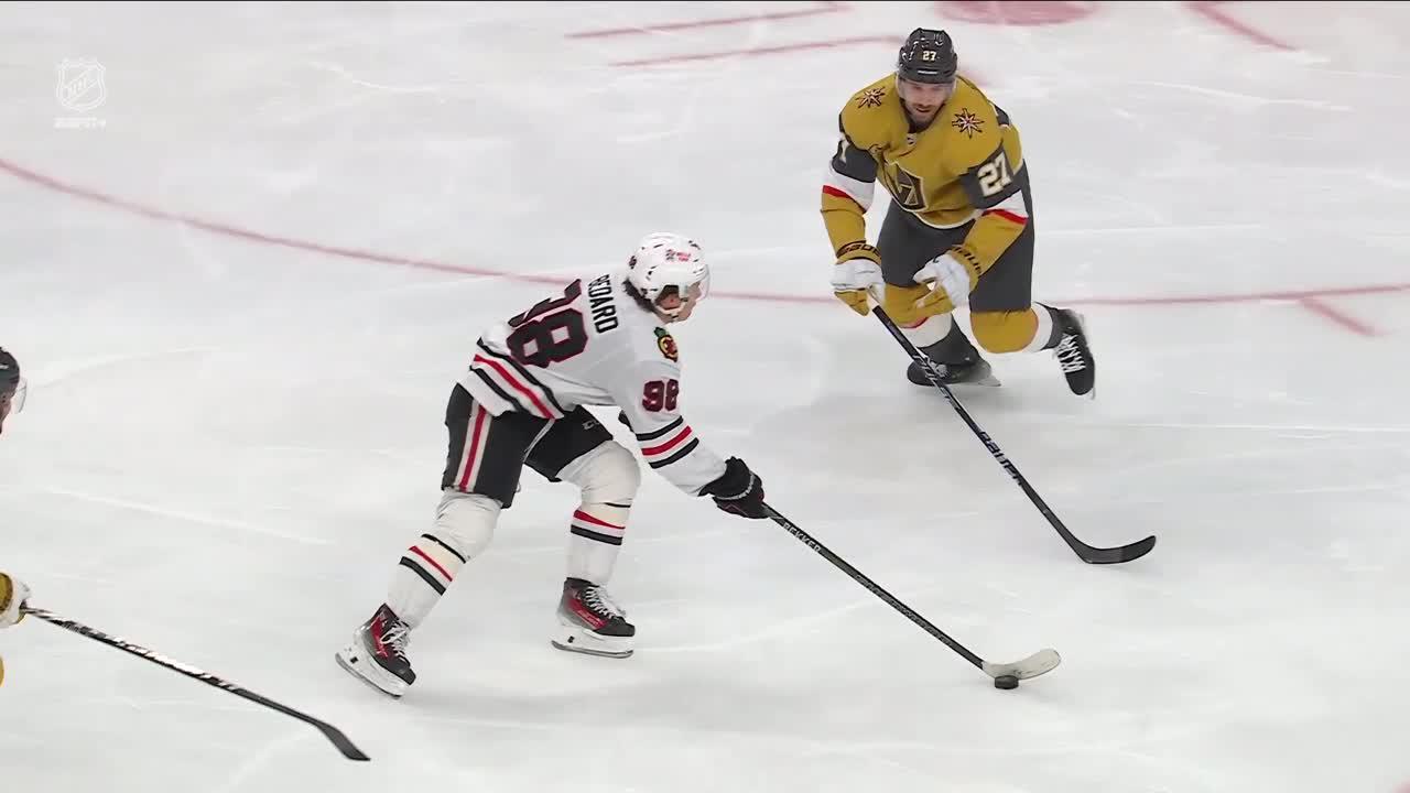 Bedard Crazy Breakaway Goal | Chicago Blackhawks
