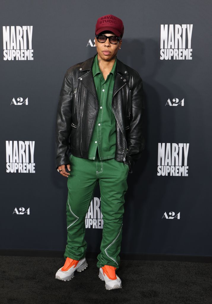 Lena Waithe attends the "Marty Supreme" premiere