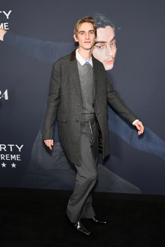 Levon Hawke attend A24's "Marty Supreme" New York Premiere